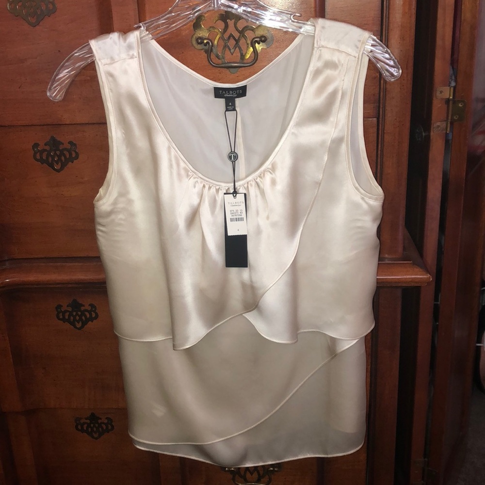 Talbots Sleeveless Blouse